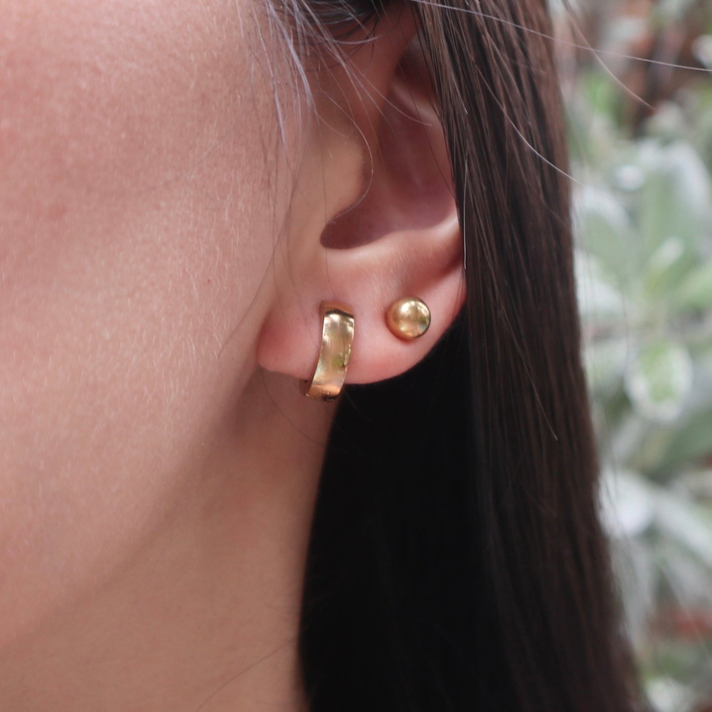 Chunky Basic Earring Set