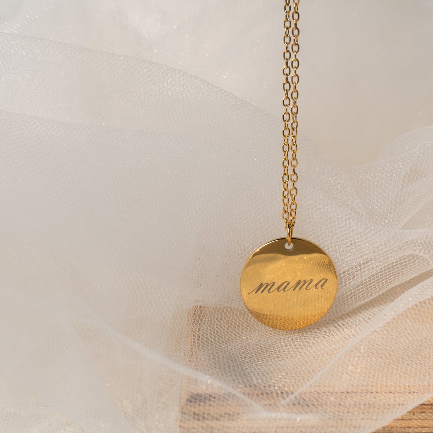 Double-Sided Engraved Necklace