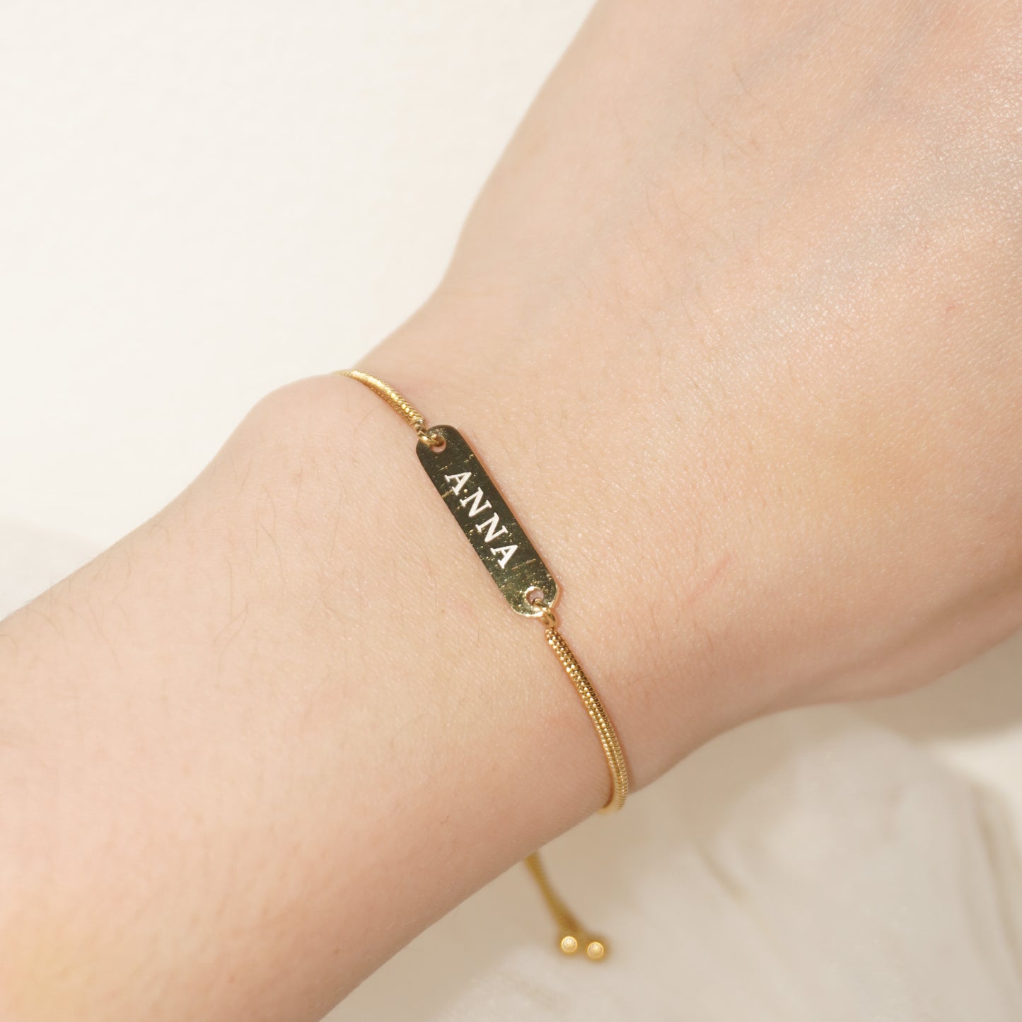 Adjustable Engraved Bracelet