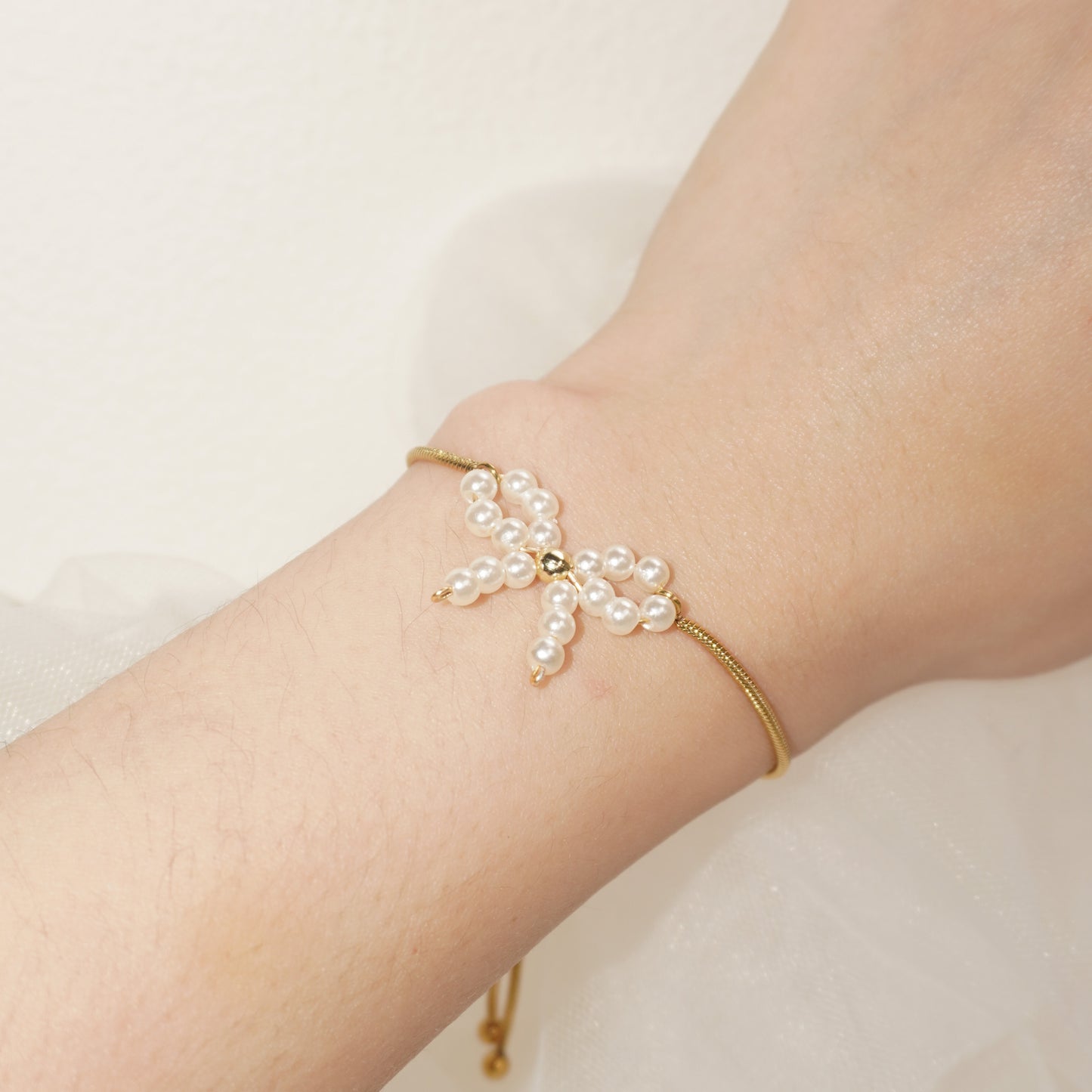 Adjustable Bow Bracelet