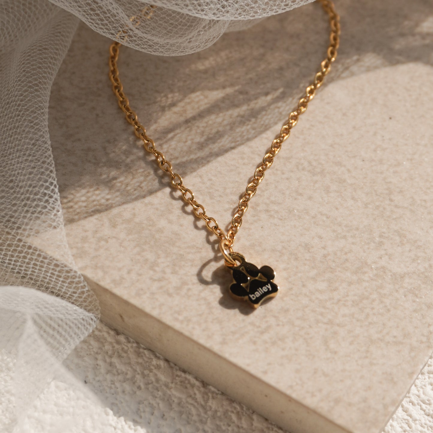 Tiny Paw Necklace