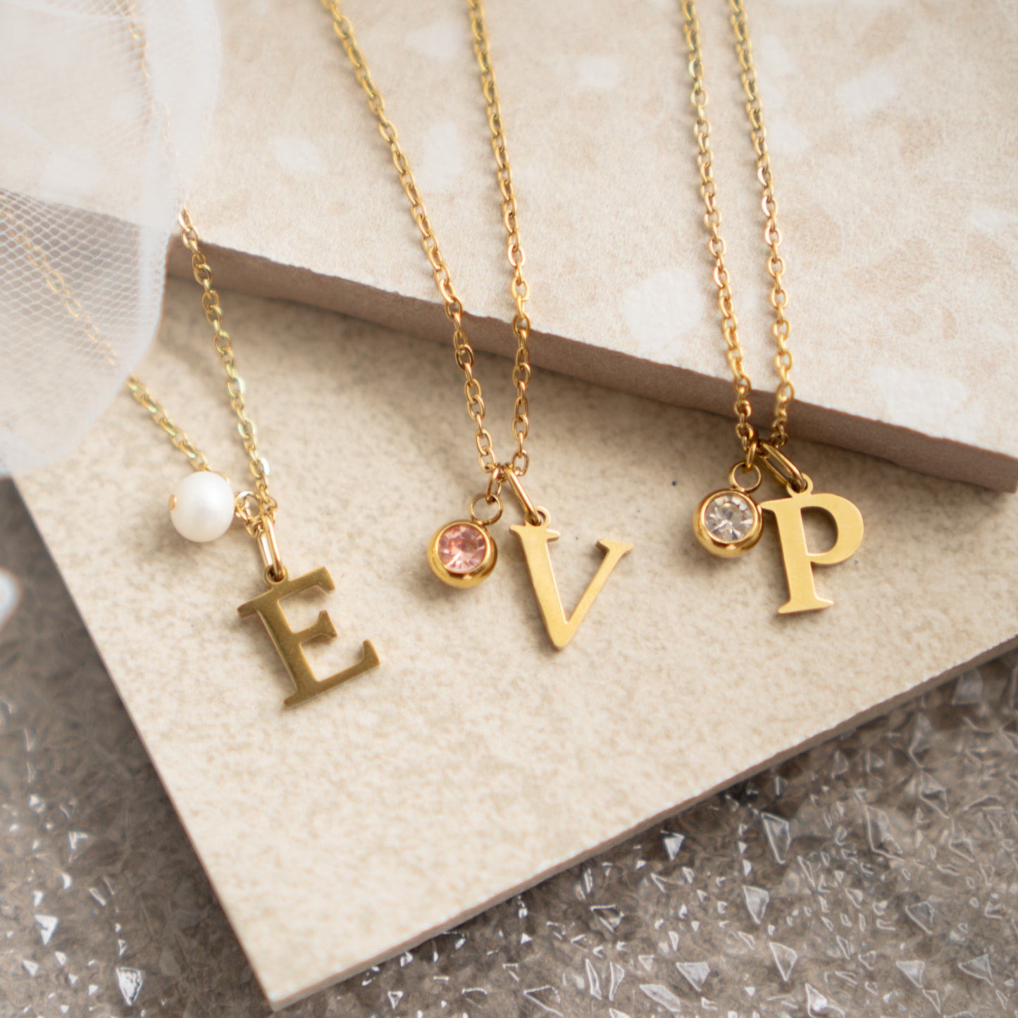 Dangling Birthstone Necklace