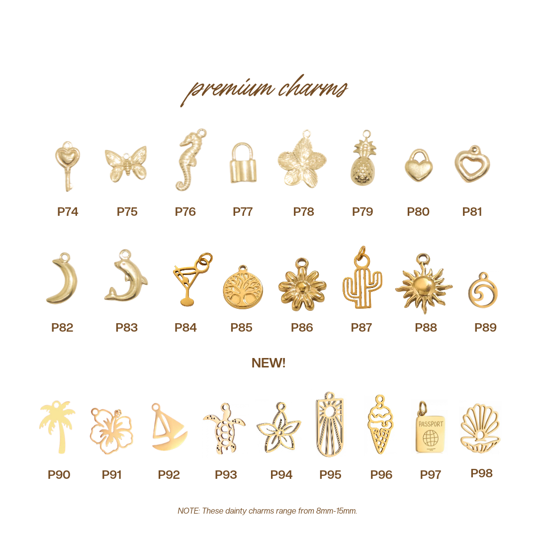 Dainty Charms (Charms Only)