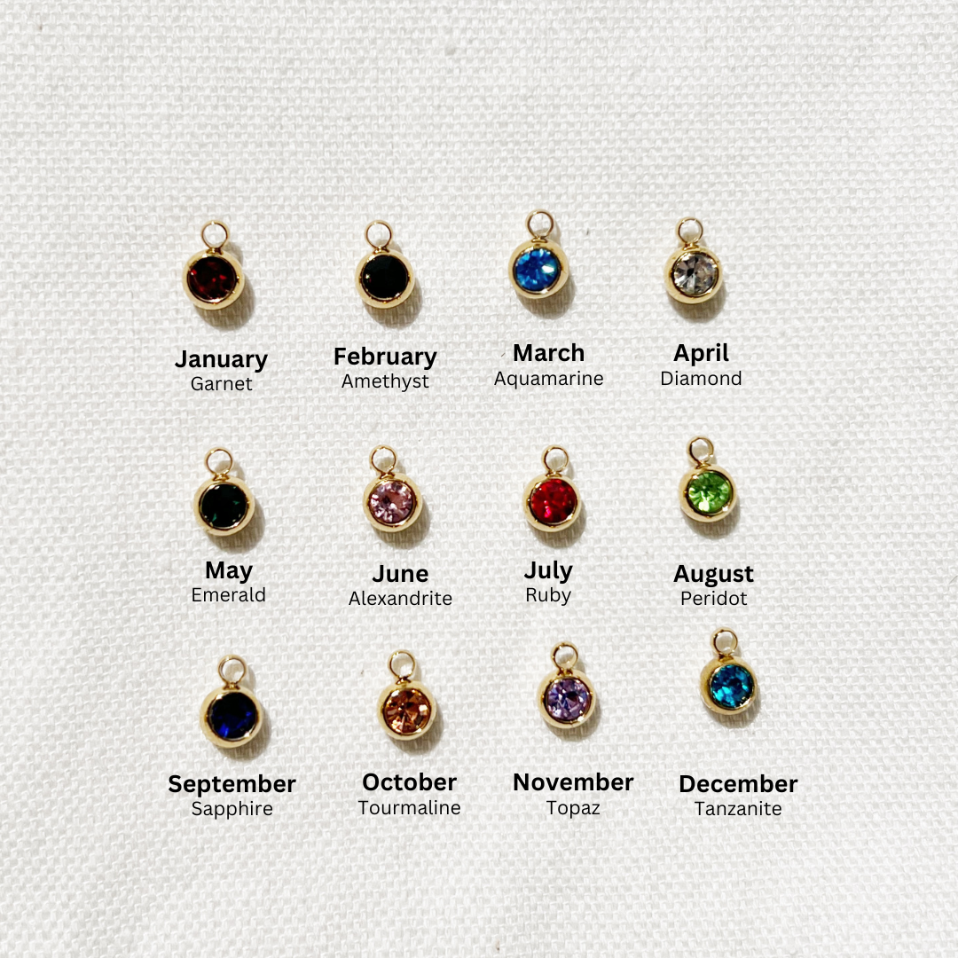 Minimalist Birthstone Necklace