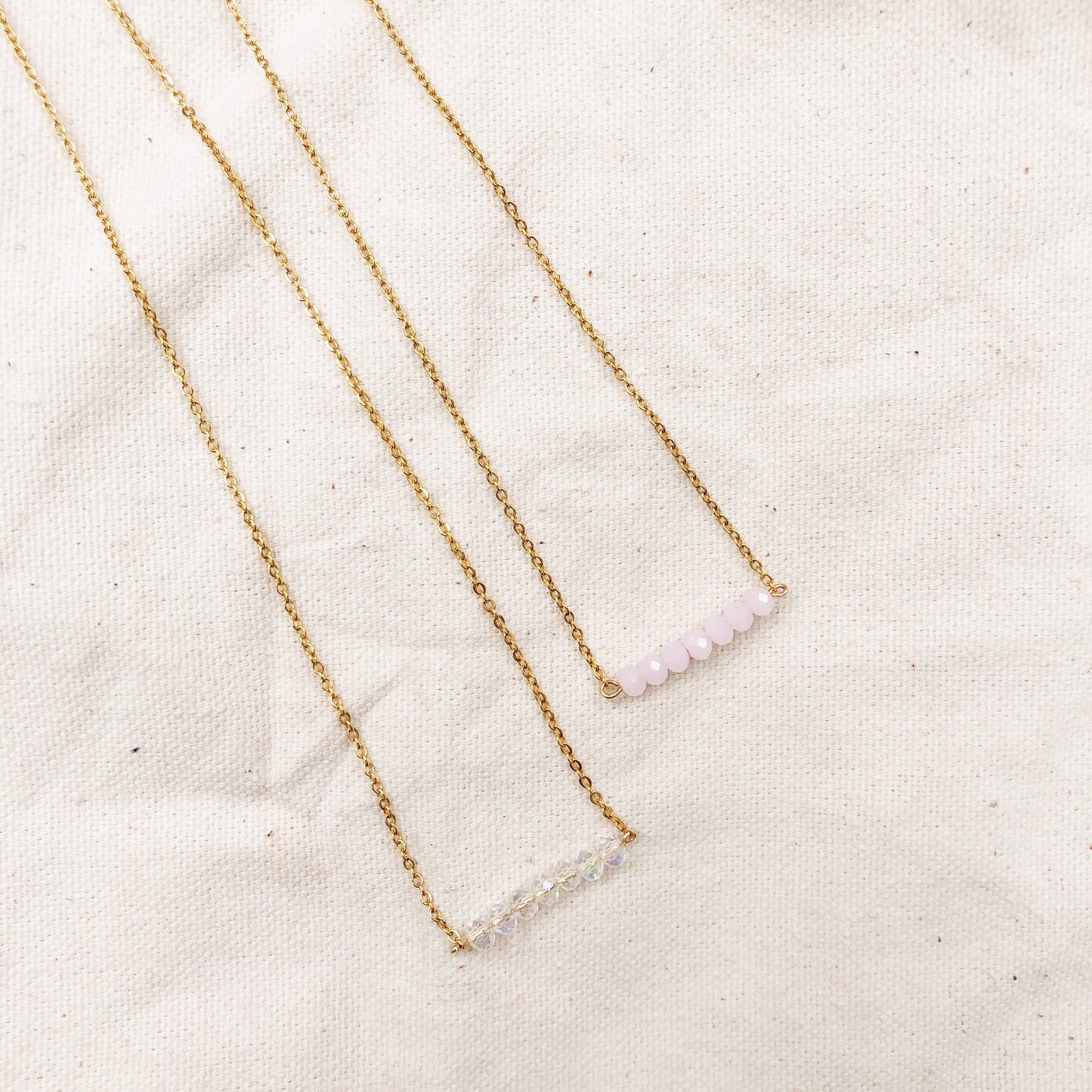Minimalist Crystal Necklace