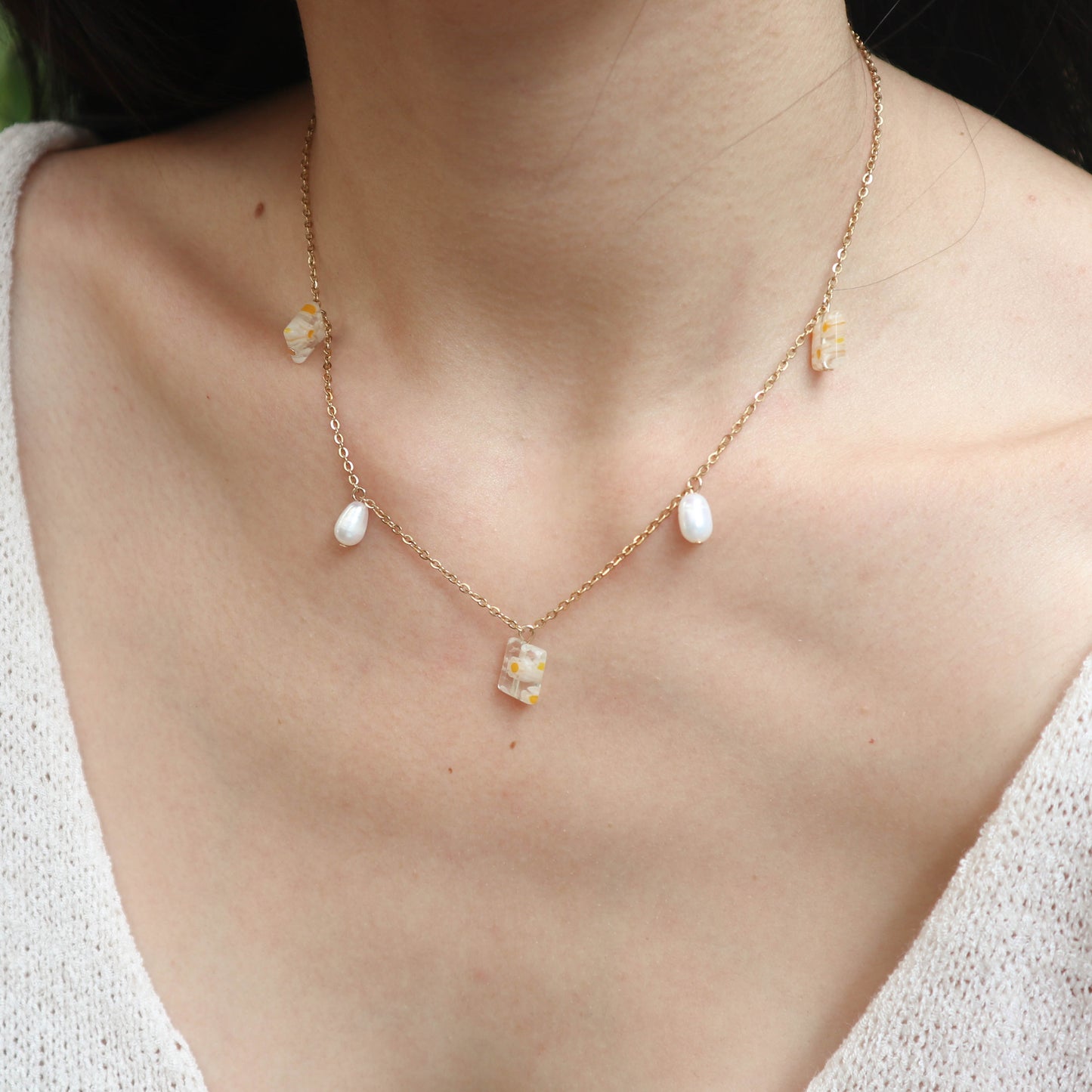 Zinnia Necklace