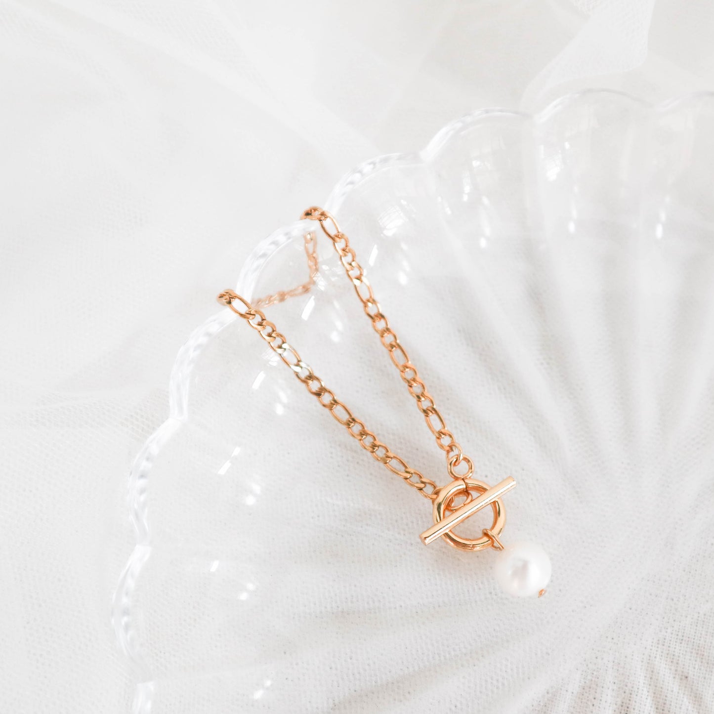Pearl Toggle Bracelet