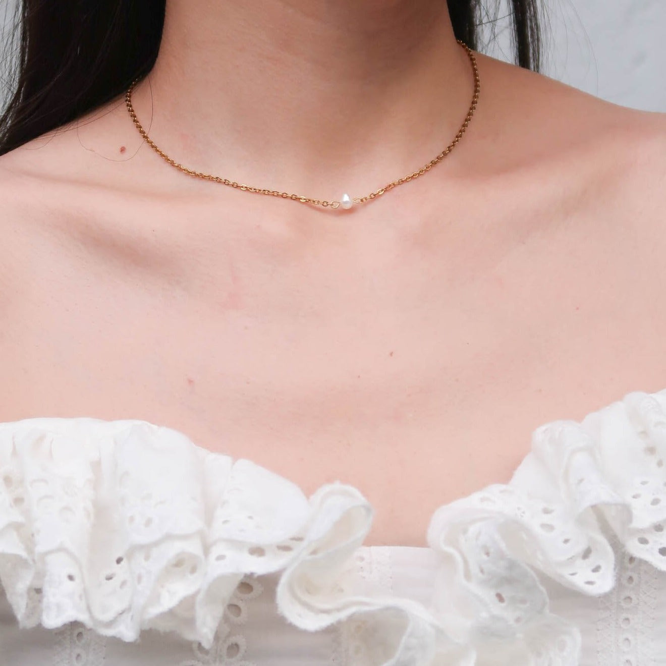 Mini Pearl Necklace