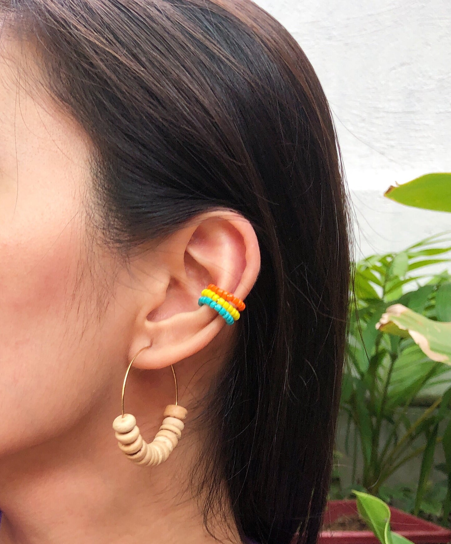 Rainbow Ear Cuff Set