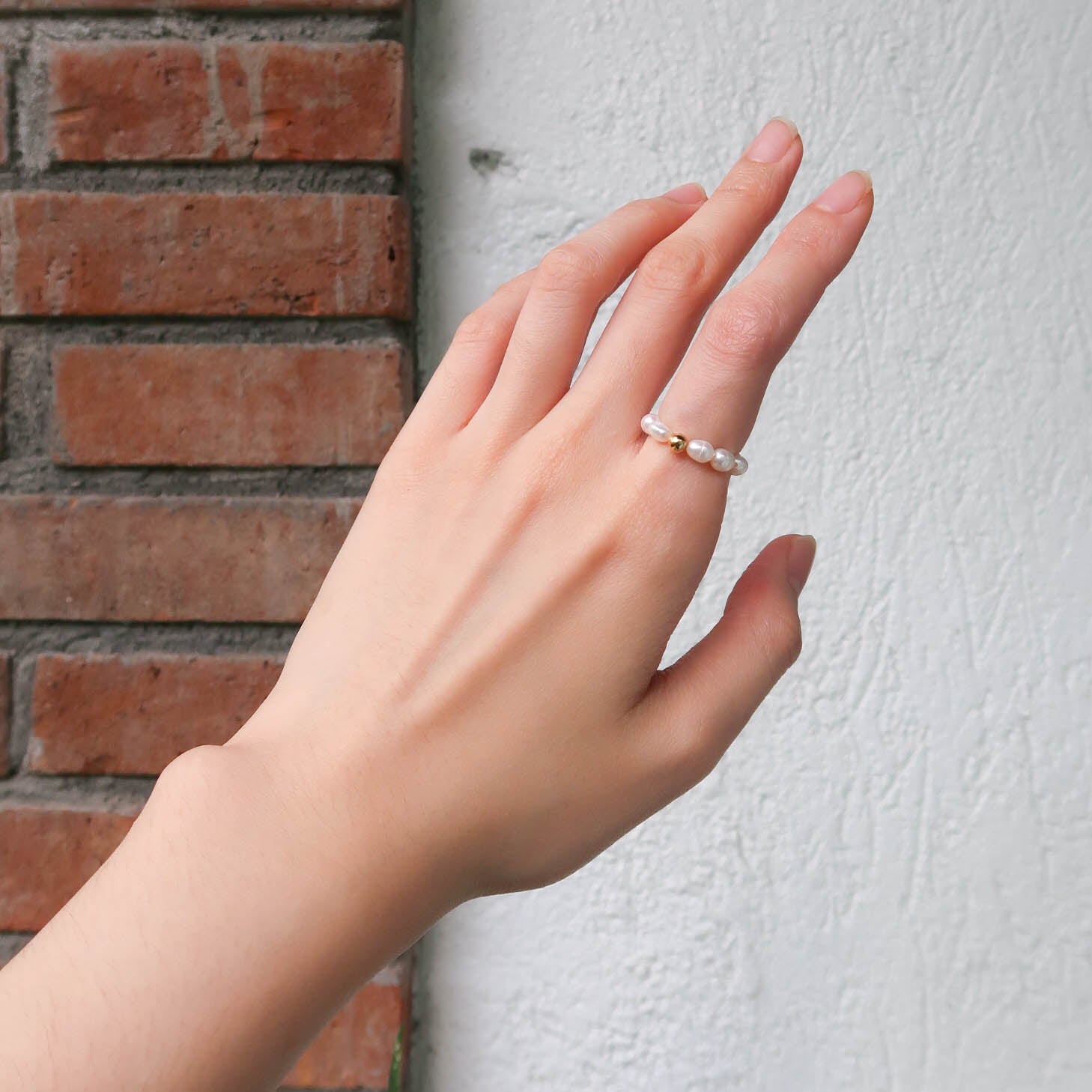 Rice Pearl Ring - Main Image