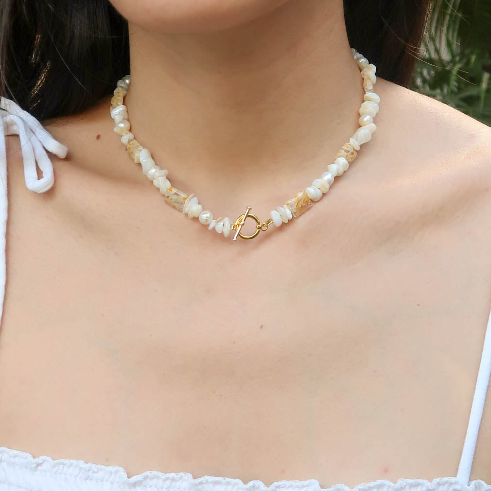 Daylily Necklace