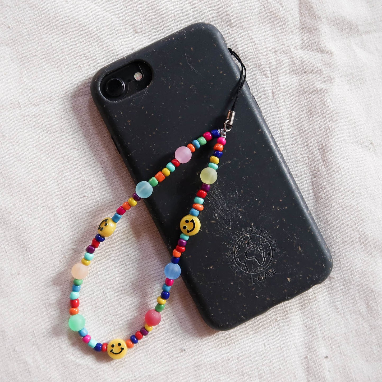 Smiley Phone Strap