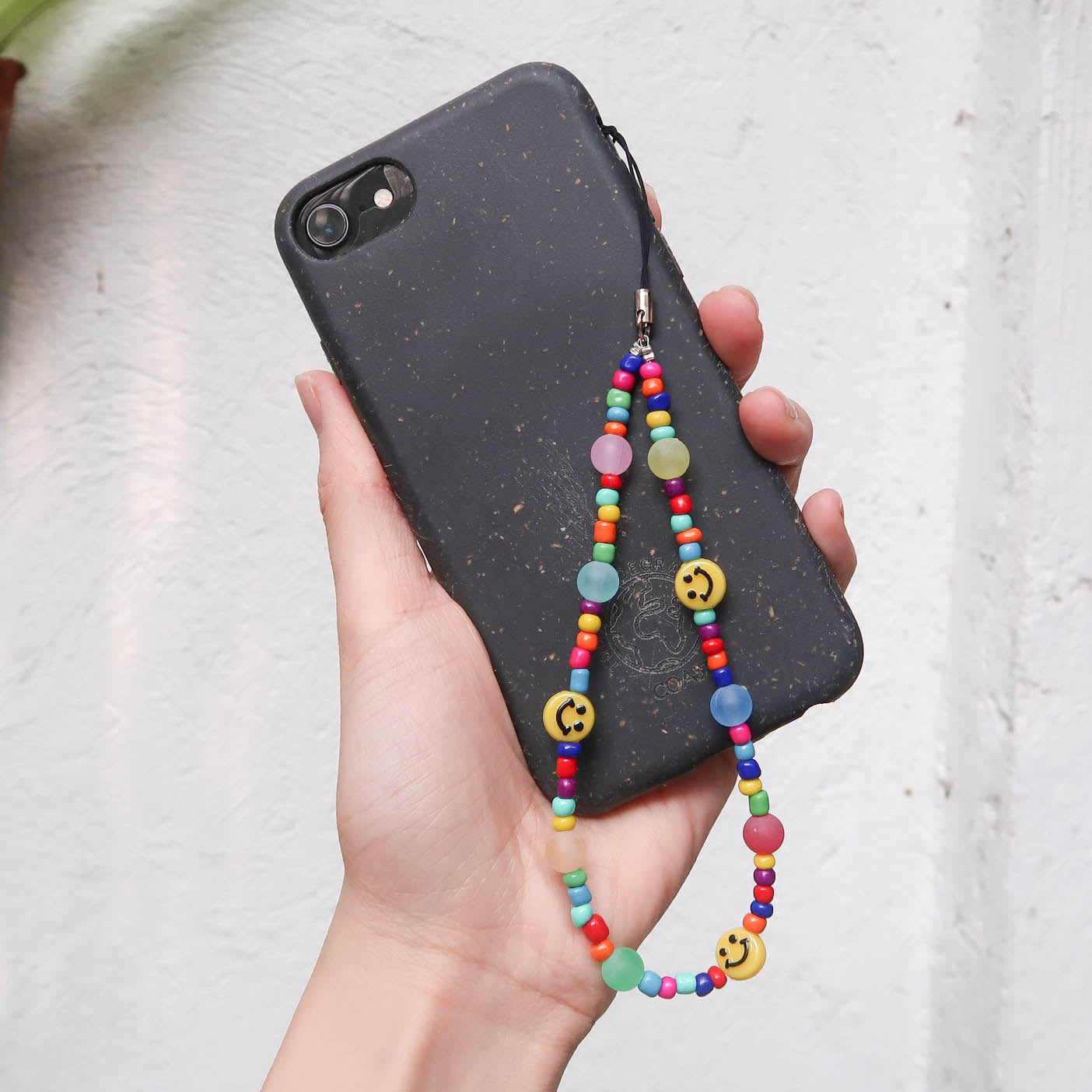 Smiley Phone Strap