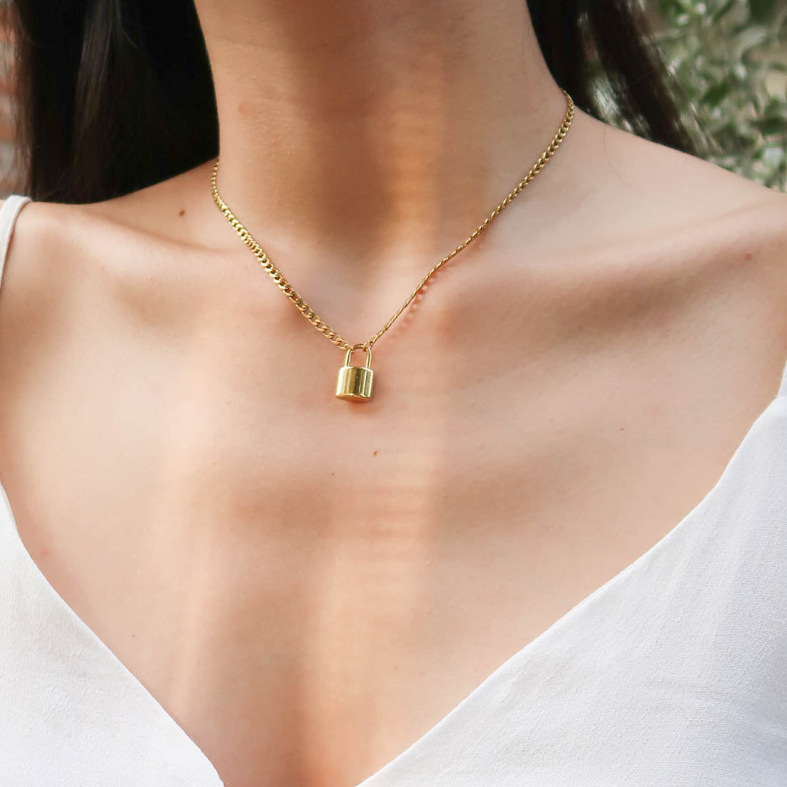 Padlock Necklace