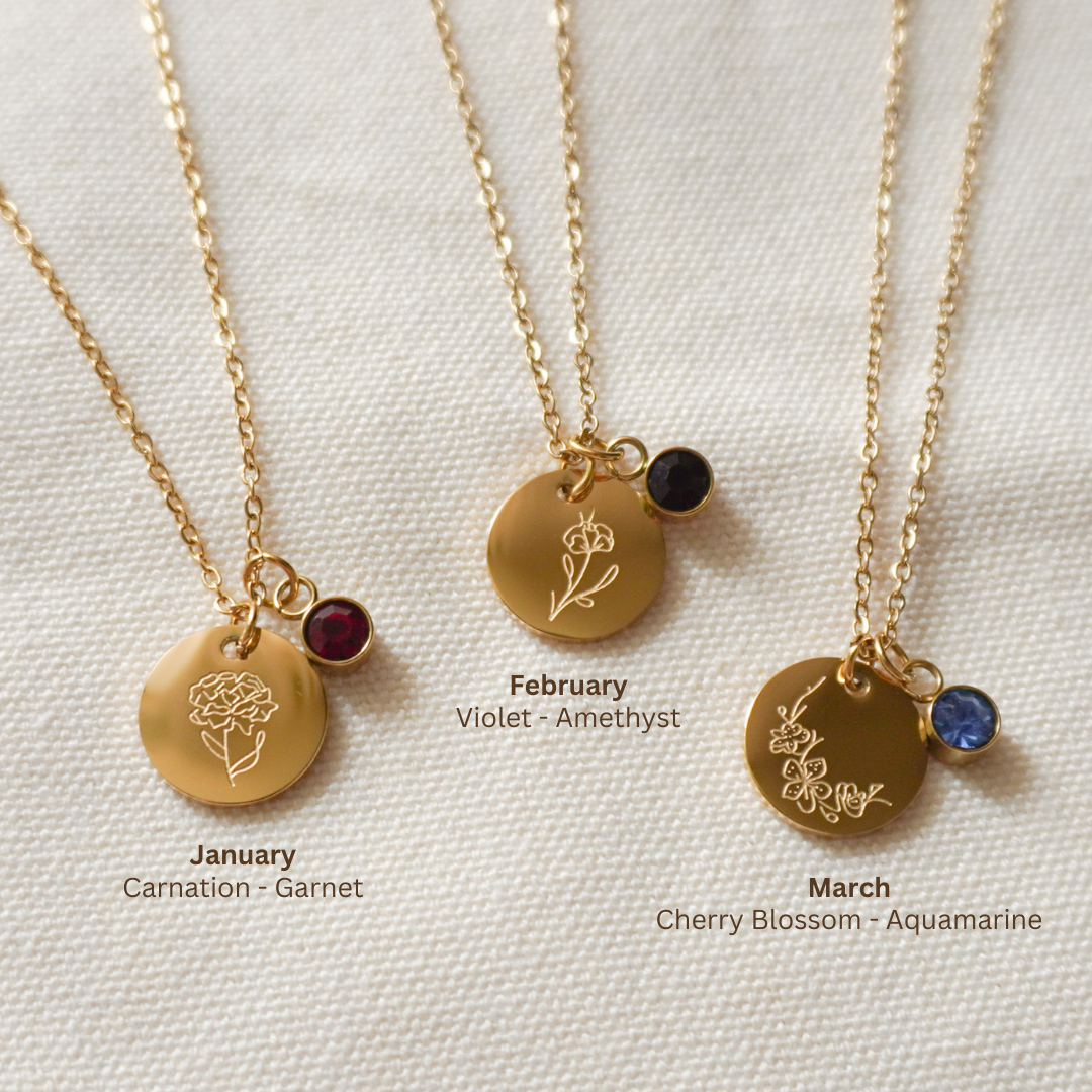 Birth Flower Necklace [2024 Edition]