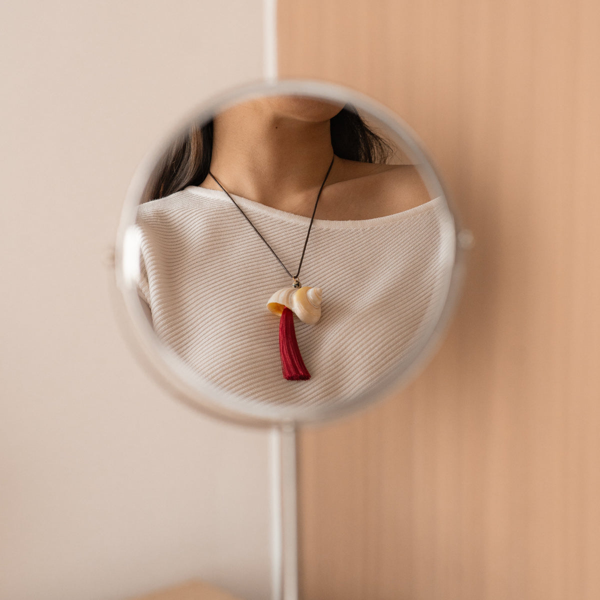Shell Tassel Necklace