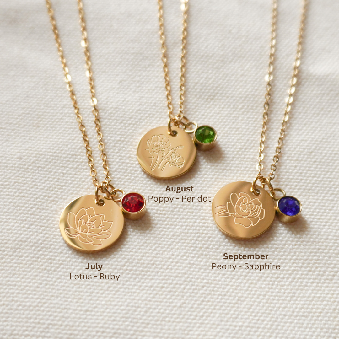 Birth Flower Necklace [2024 Edition]