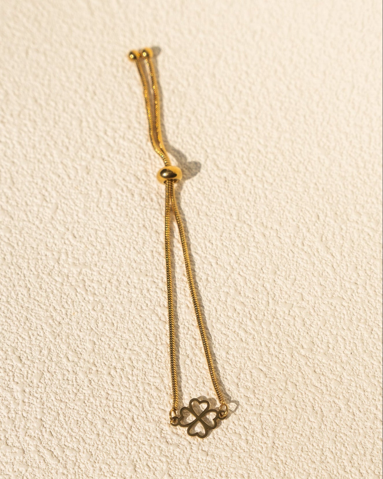 Adjustable Clover Bracelet