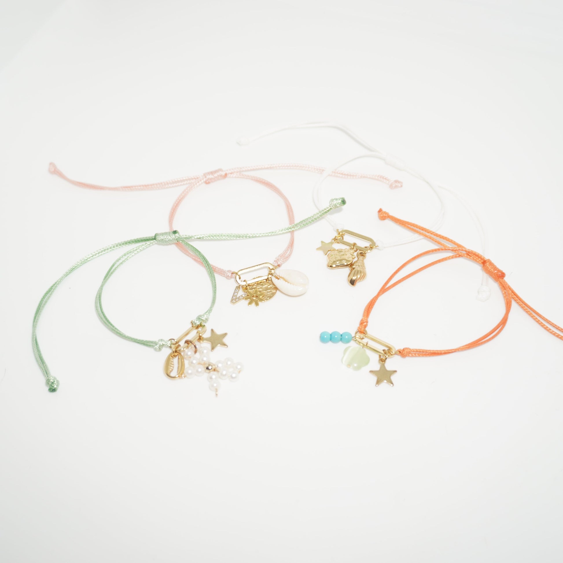 Dainty Charm Friendship Bracelet – La Rosa PH - Main Image