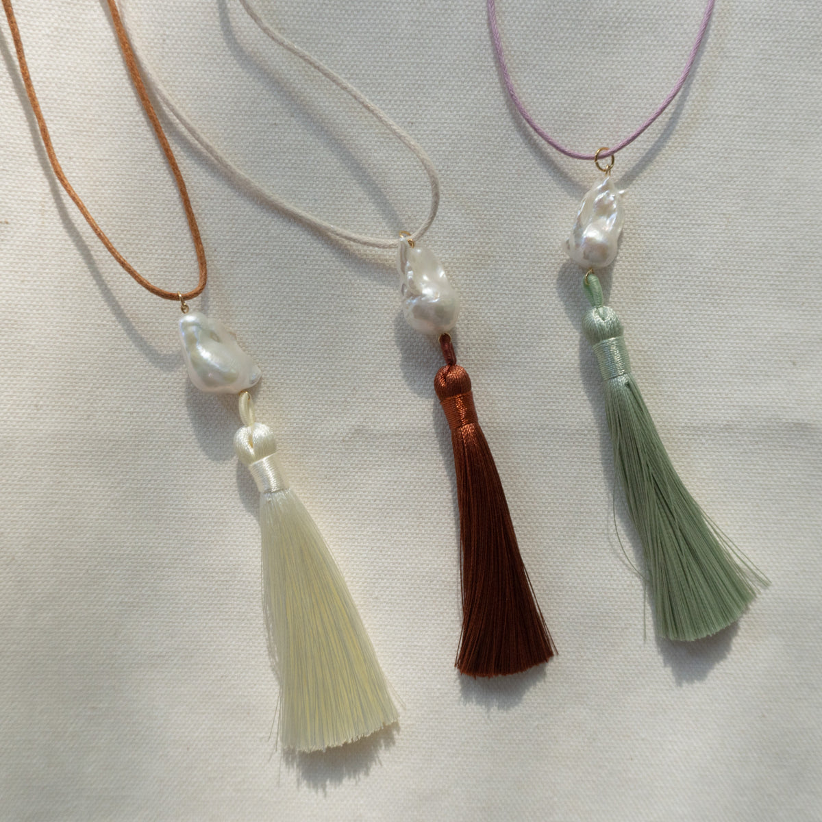 Baroque Tassel Necklace