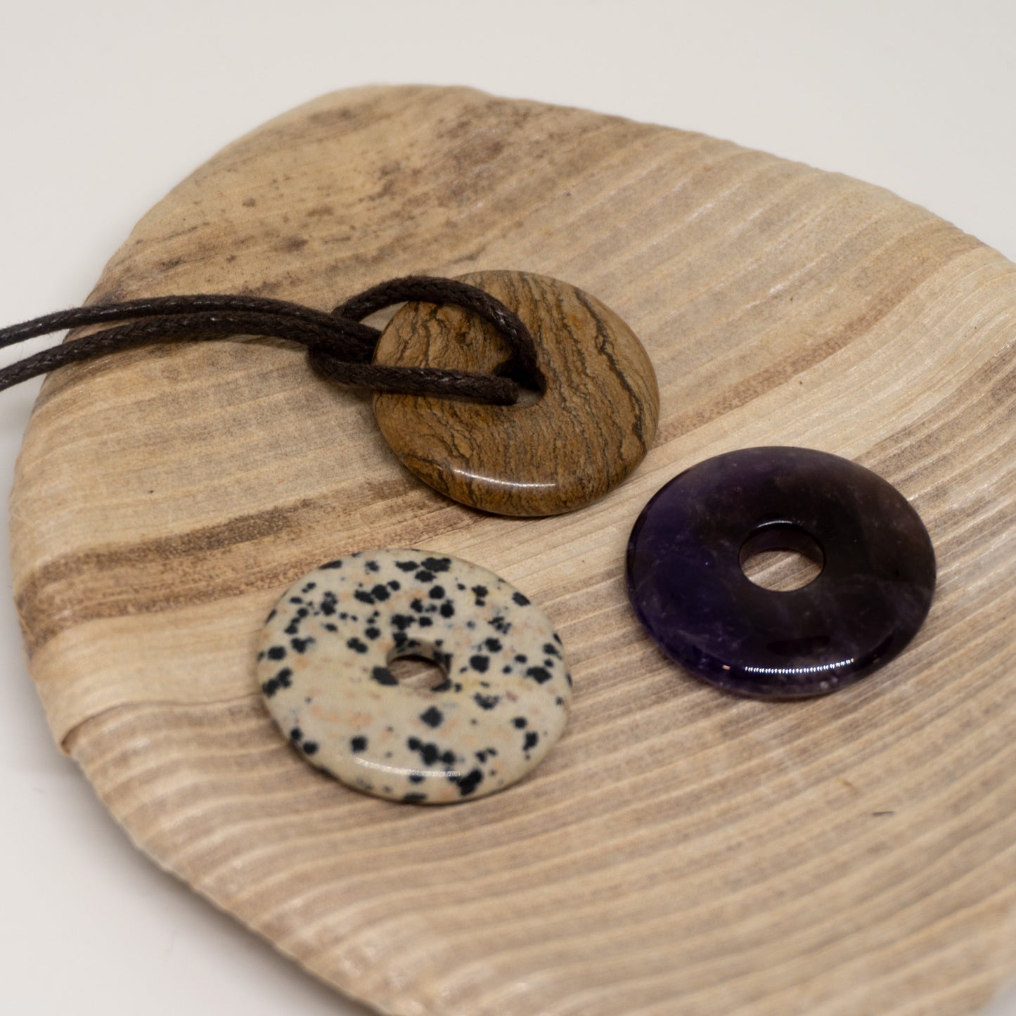 Gemstone Cord Necklace