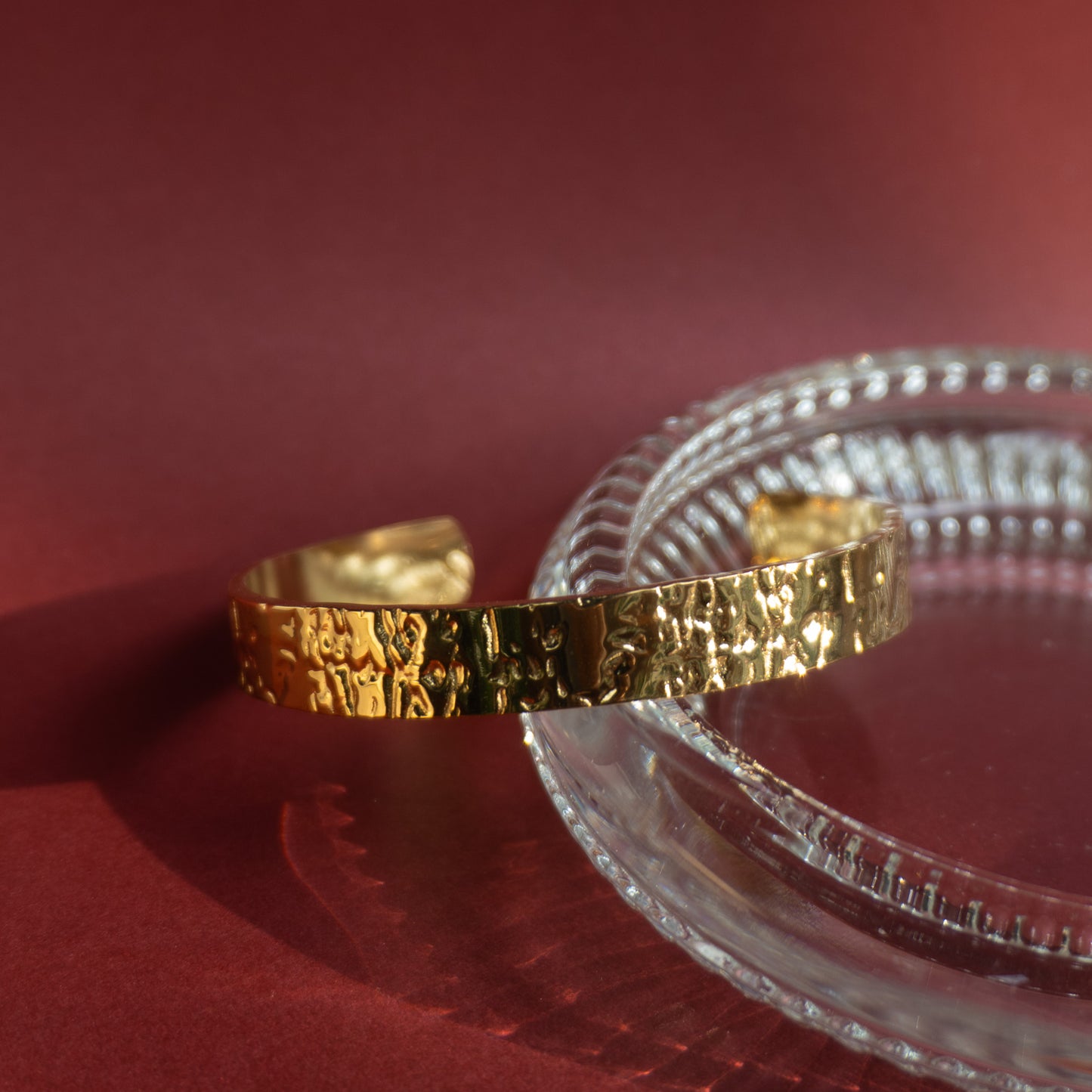 Hammered Bangle
