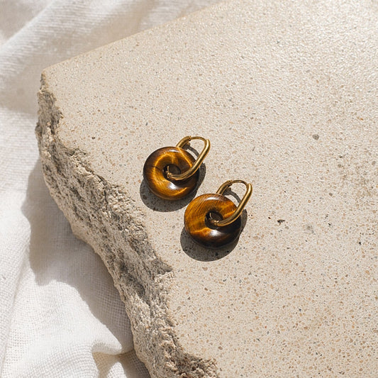 Mini Gemstone Earrings