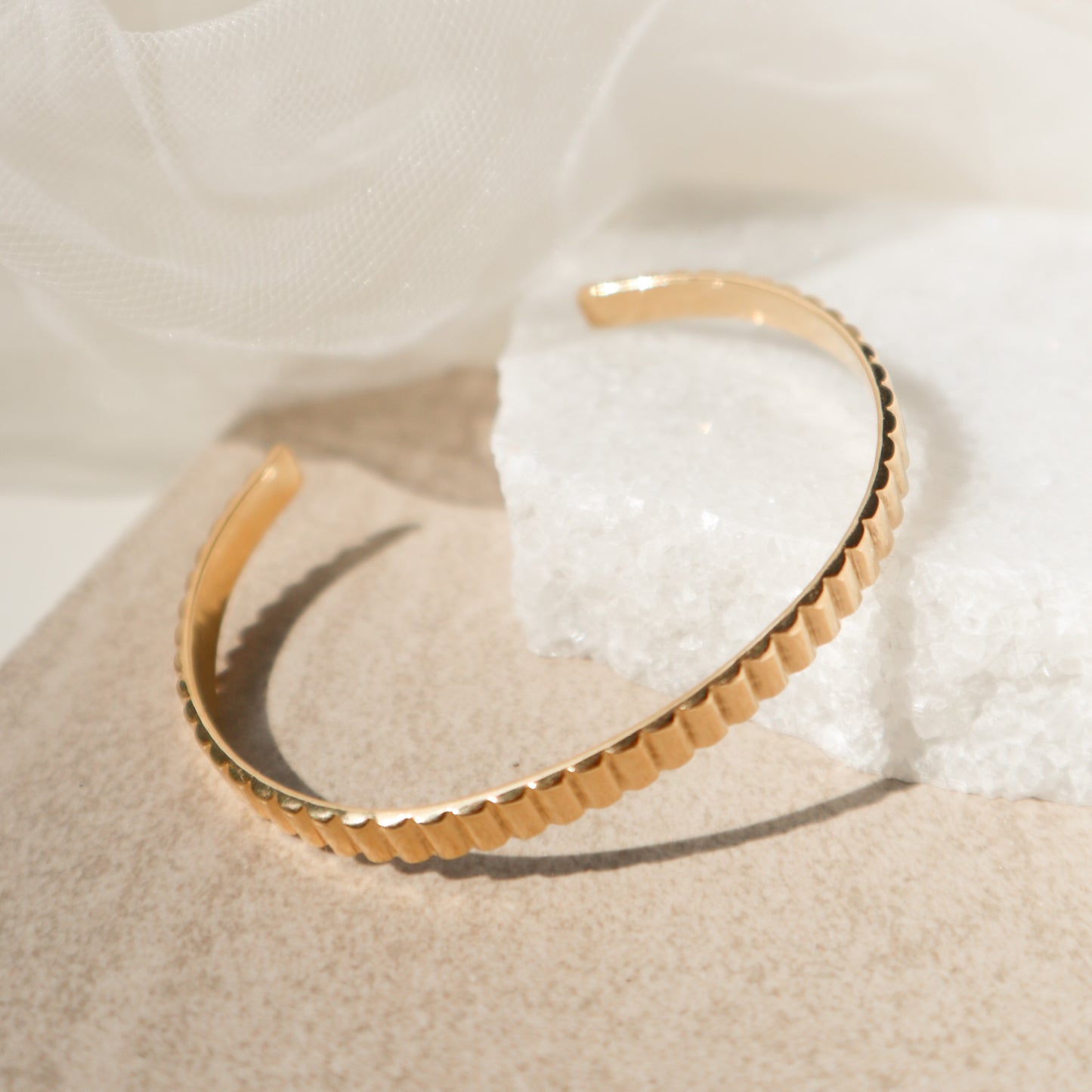 Fluted Bangle