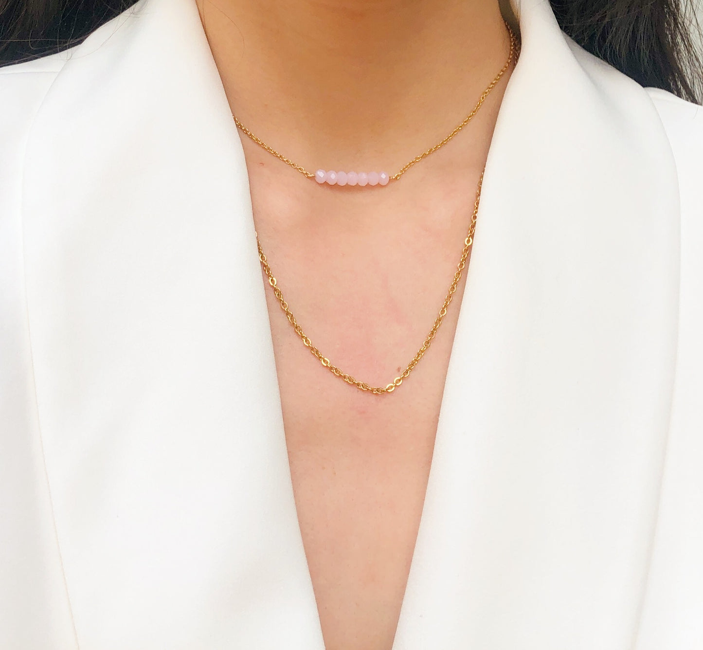 Minimalist Crystal Necklace