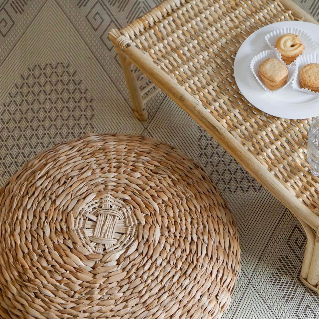 Rattan Bed Table
