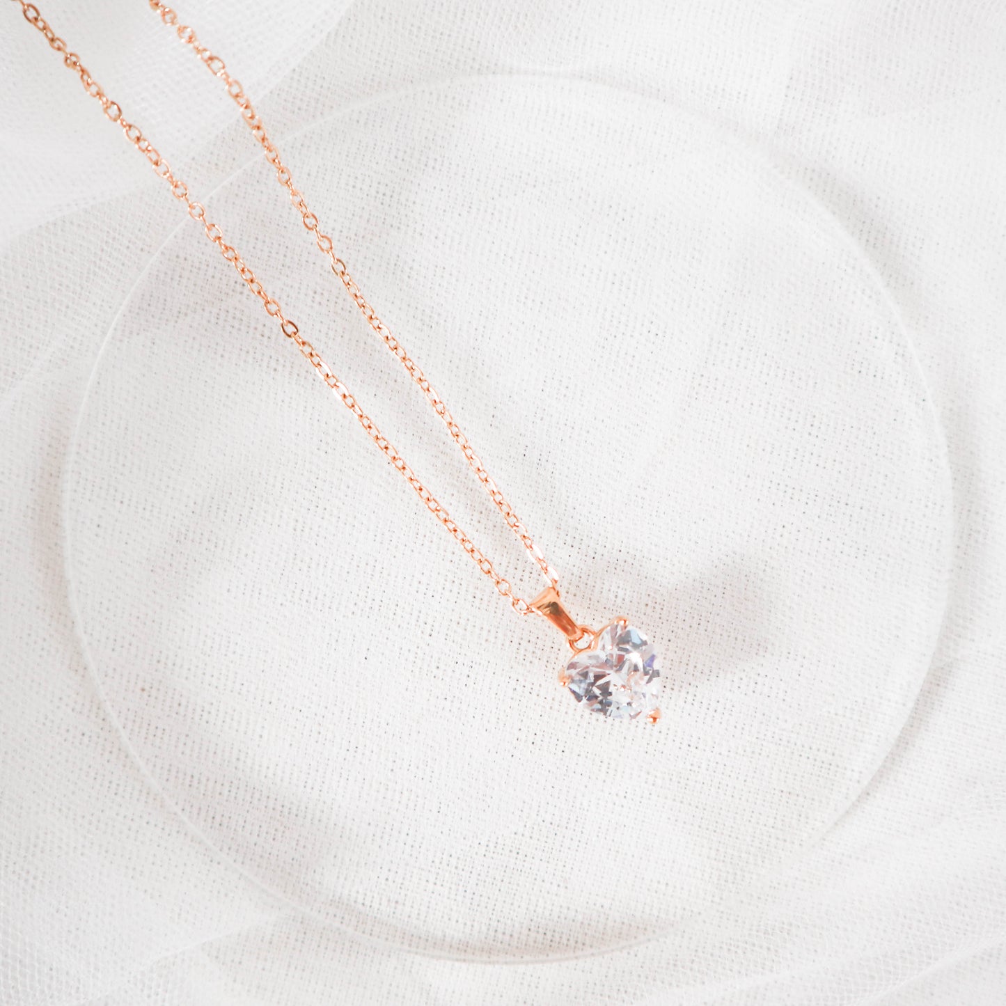 Sparkly Heart Necklace